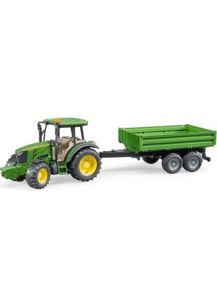 John Deere 5115M Traktör ve Römork