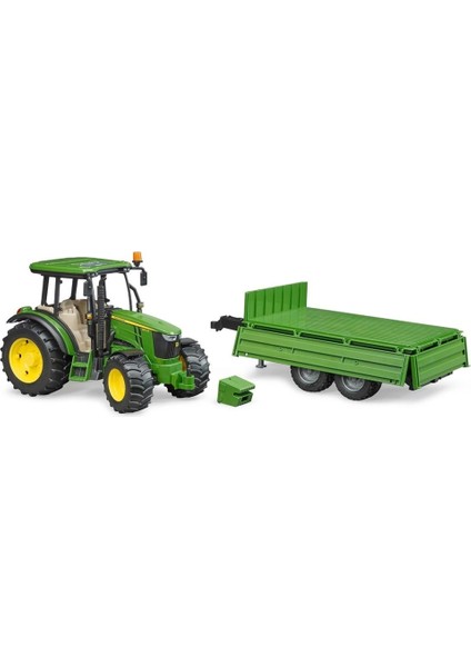 John Deere 5115M Traktör ve Römork