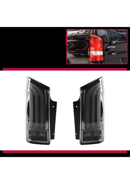 Mercedes vito stop lambası ledli maybach smoke w447 2016 / 2024 fiyatları