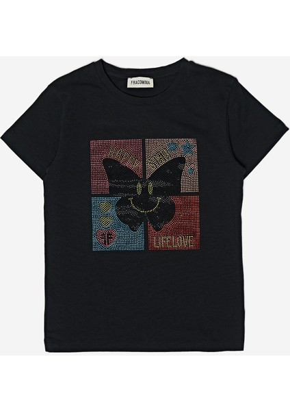 Bg Store Kız Çocuk Siyah T-Shirt indirimleri