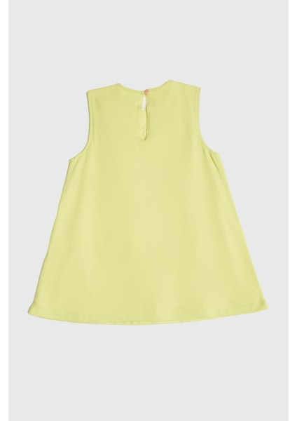 Bg Store Kız Çocuk Yeşil Elbise