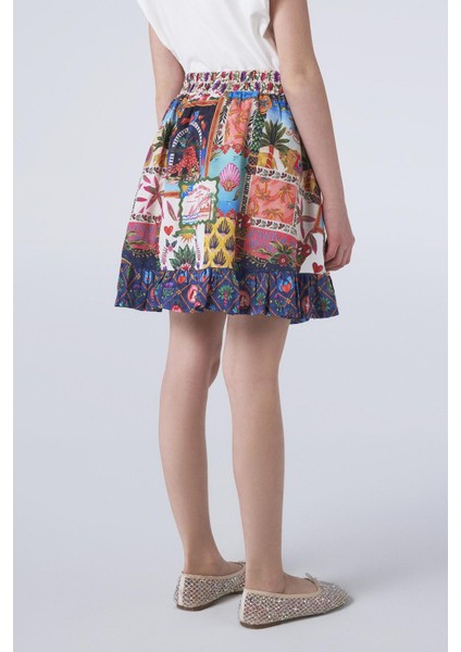 Kız Çocuk Desenli Etek fırsatları