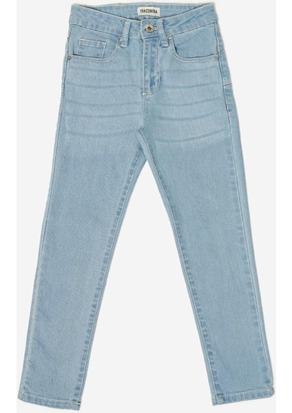 Kız Çocuk Mavi Pantolon