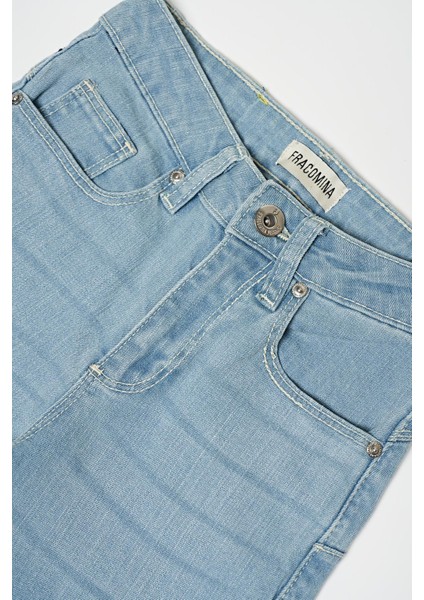 Kız Çocuk Mavi Pantolon modelleri