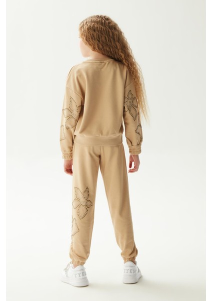 Kız Çocuk Açık Kahve Sweatshirt fırsatları