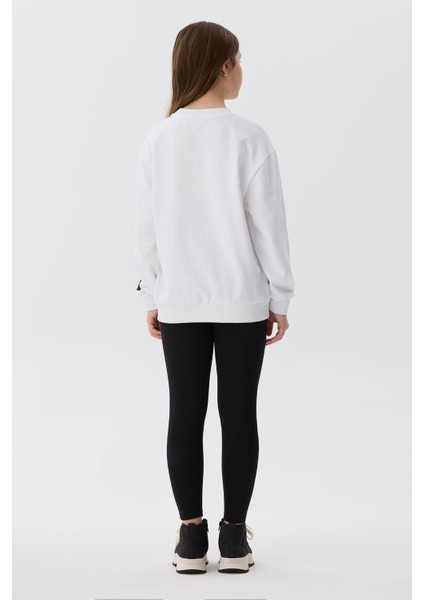 Kız Çocuk Beyaz Sweatshirt fırsatları