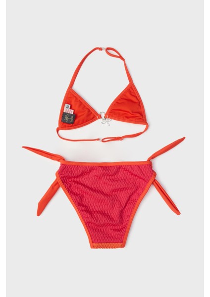 Bg Store Kız Çocuk Kırmızı Bikini