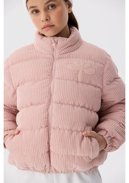 Kız Çocuk Pembe Mont modelleri