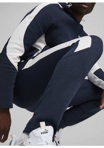 Düz Paça Lacivert Erkek Eşofman Altı 68180427-EVOSTRIPE Pants Dk modelleri