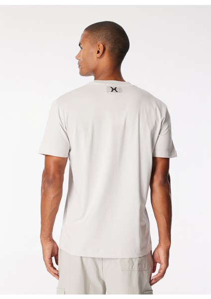 Bisiklet Yaka Gri Erkek T-Shirt UMP24004TS indirimleri