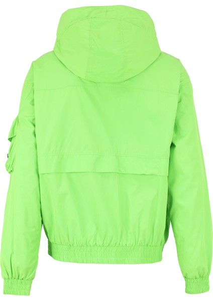 Yeşil Erkek Mont 241D1500_KLJ Utılıty Pocket Zıp Up