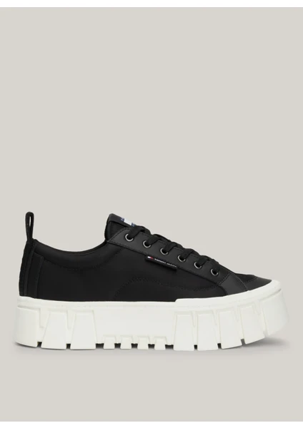 Tommy Hilfiger Siyah Kadın Sneaker En0En02569Bds