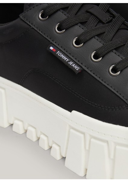 Tommy Hilfiger Siyah Kadın Sneaker En0En02569Bds