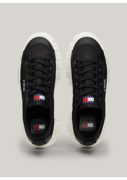 Tommy Hilfiger Siyah Kadın Sneaker En0En02569Bds