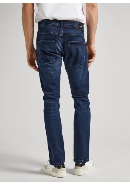 Normal Bel Slim Fit Erkek Denim Pantolon PM207389XW8-000 Slım Gymdıgo Jeans