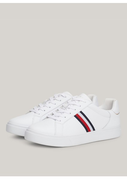 Tommy Hilfiger Beyaz Kadın Sneaker Fw0Fw08001Ybs