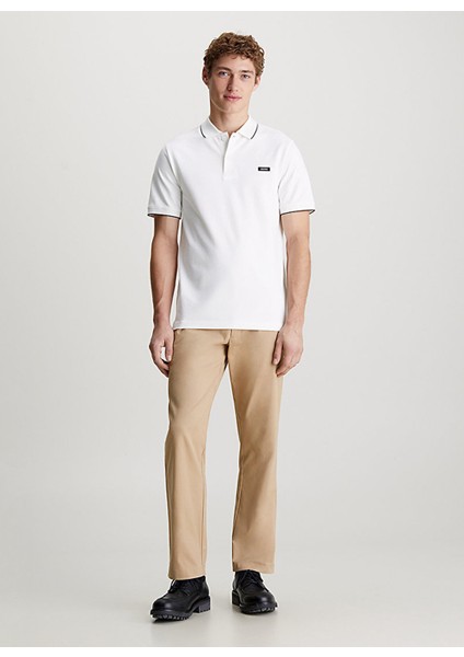 Beyaz Erkek Polo T-Shirt K10K112751YAF