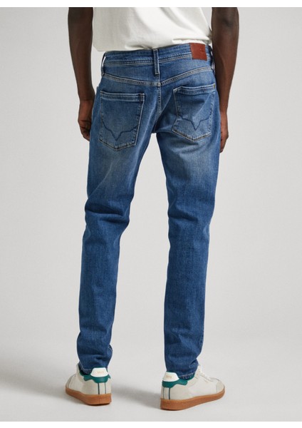 Normal Bel Tapered Fit Erkek Denim Pantolon PM207390HT7-000 Tapered Jeans