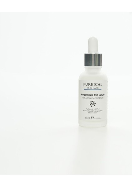 Hyaluronik Asit Serum, Niacinamide, Hyaluron ,%2 Hyaluronik Asit, Nemlendirici 30 ml