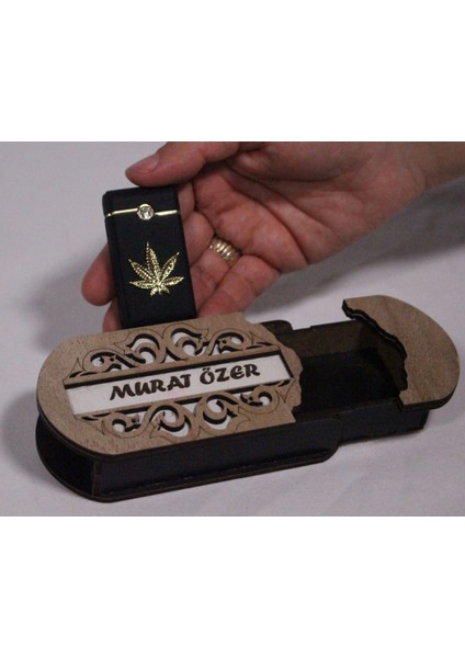 Çakmak Kişiye Özel Isim Yazılı ve Mdf Tasarım Kutulu NO:138 modelleri