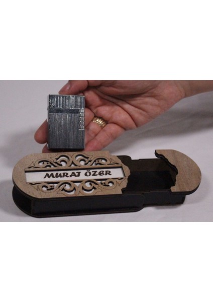 Çakmak Kişiye Özel Isim Yazılı ve Mdf Tasarım Kutulu NO:140 modelleri