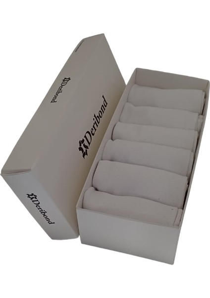 6 Adet Patik Çorap Kadın Pamuklu Beyaz fırsatları