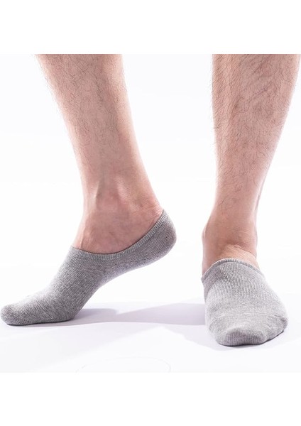 6 Adet Sneaker Çorap Erkek Pamuklu Görünmez Çorap