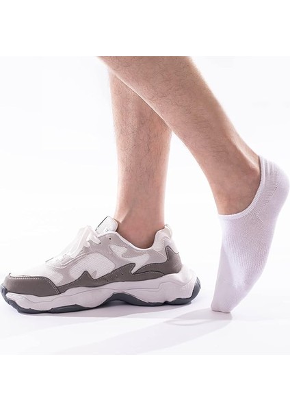 6 Adet Sneaker Çorap Erkek Pamuklu Görünmez Çorap