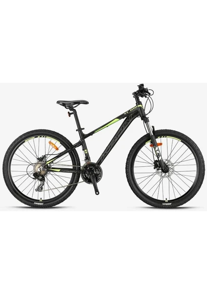 Xc 100 - 24" Mtb - 13' - 21 Vites - H.dısc - Mat Siyah-Gri/neon Sarı