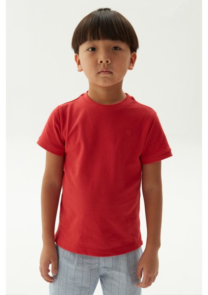 Bg Store Erkek Çocuk Kırmızı T-Shirt fiyatları