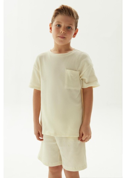 Bg Store Erkek Çocuk Ekru T-Shirt fiyatları