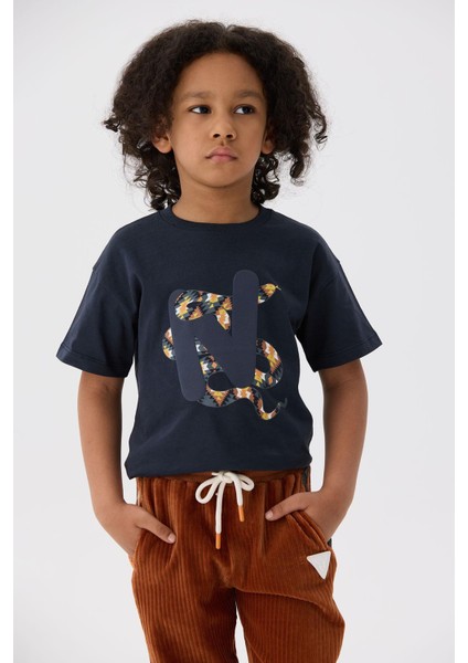 Bg Store Erkek Çocuk Antrasit T-Shirt
