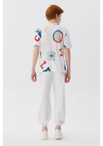 Bg Store Erkek Çocuk Desenli T-Shirt