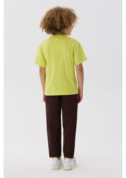 Bg Store Erkek Çocuk Yeşil T-Shirt