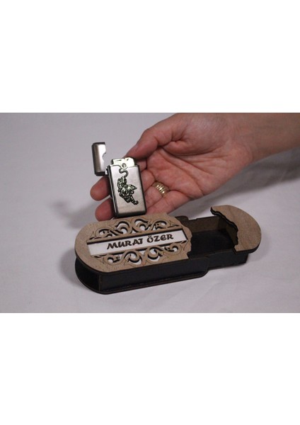 Çakmak Kişiye Özel Isim Yazılı ve Mdf Tasarım Kutulu NO:145 indirimleri