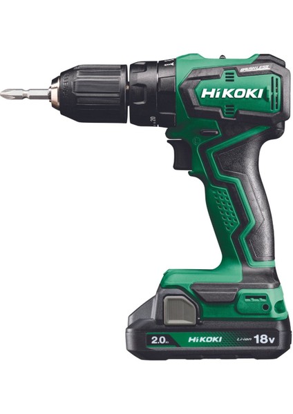 2 DV18DD-2.0 18V/2AH. 55NM Kömürsüz Şarjlı Darbeli Matkap Darbeli 3 Yıl 18 Volt 2.0 - 2.4 Ah