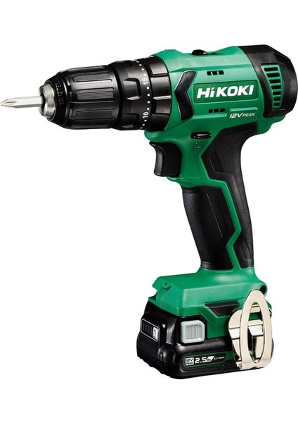 Takım Çantalı Hikoki DV12DA-2.5 12V 2.5 Ah 38 Nm Akülü Darbeli Vidalama Matkap 2.5 - 2.9 Ah 2 2 Yıl
