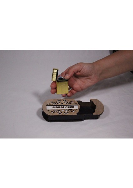 Çakmak Kişiye Özel Isim Yazılı ve Mdf Tasarım Kutulu NO:152 fiyatları