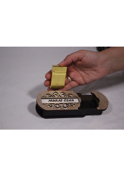 Çakmak Kişiye Özel Isim Yazılı ve Mdf Tasarım Kutulu NO:152 fırsatları