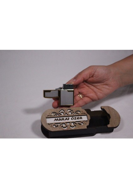 Çakmak Kişiye Özel Isim Yazılı ve Mdf Tasarım Kutulu NO:154 modelleri