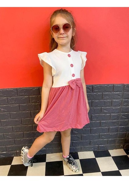 Kız Çocuk Yazlık Penye Elbise