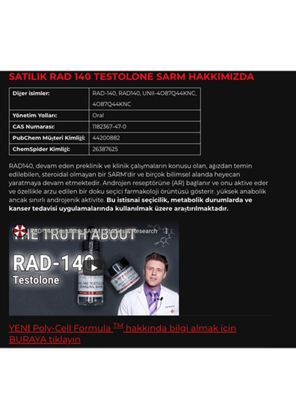 Labs RA/D-140 30ML- 20MG 30 Servis  Hologramı ve Karekod Vardır) usa   3553*