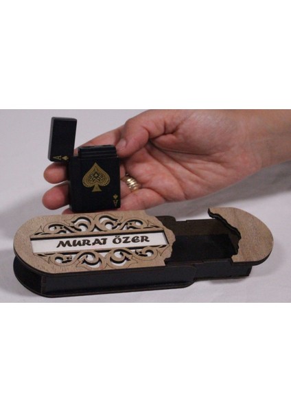 Çakmak Kişiye Özel Isim Yazılı ve Mdf Tasarım Kutulu NO:102 modelleri