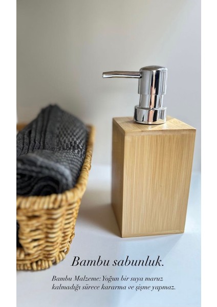 Bambu Sıvı Sabunluk