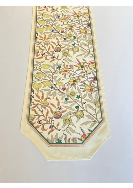 Morris Stili Limon Desenli Runner