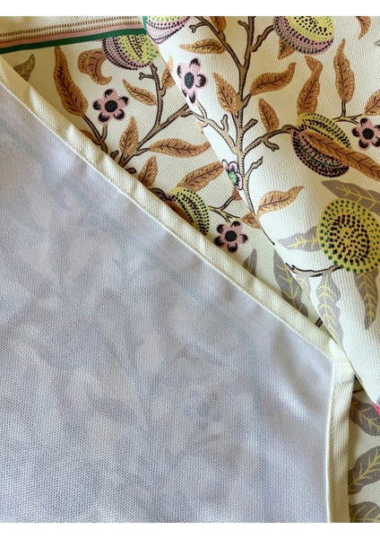 Morris Stili Limon Desenli Runner