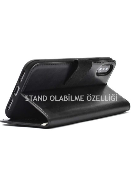 Reeder S19 Max Pro S Zoom Uyumlu Kılıf Mükemmel Kalıp Cihazı 360 Derece Korur, Kartlık Bölmesi Uzun Ömürlü Yüksek Kalite Suni Deri Cover