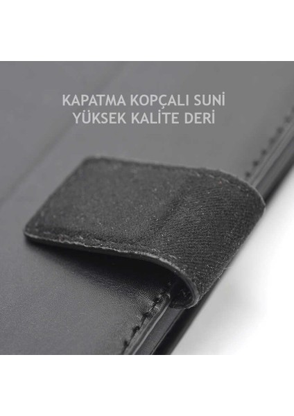 Reeder S19 Max Pro S Zoom Uyumlu Kılıf Mükemmel Kalıp Cihazı 360 Derece Korur, Kartlık Bölmesi Uzun Ömürlü Yüksek Kalite Suni Deri Cover
