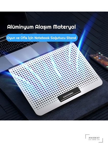 Icecoorel A18  Dizüstü Soğutucusu Taşınabilir Laptop Standı