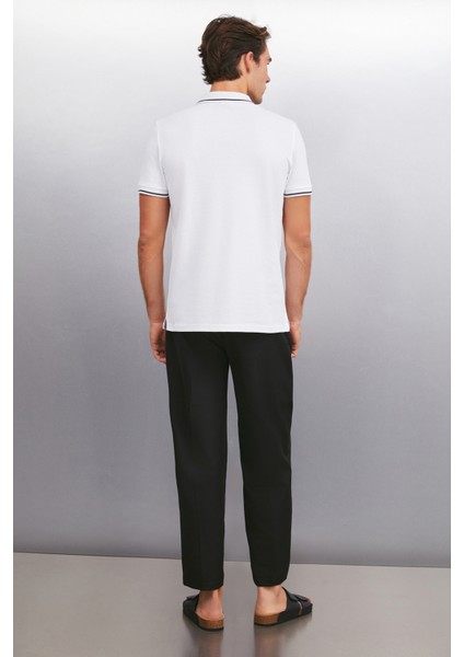 Forestar Erkek Beyaz Polo Yaka T-Shirt indirimleri